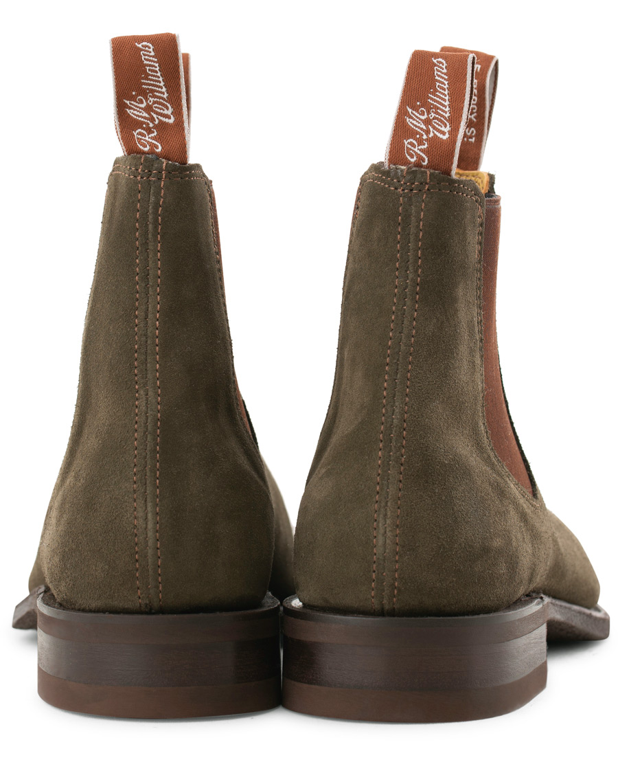 Herren | R.M.Williams Blaxland G Boot Khaki Suede | R.M.Williams | Blaxland G Boot Khaki Suede