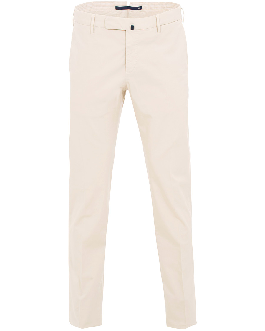 Herren | Hosen | Incotex | Slim Fit Stretch Chinos Off White