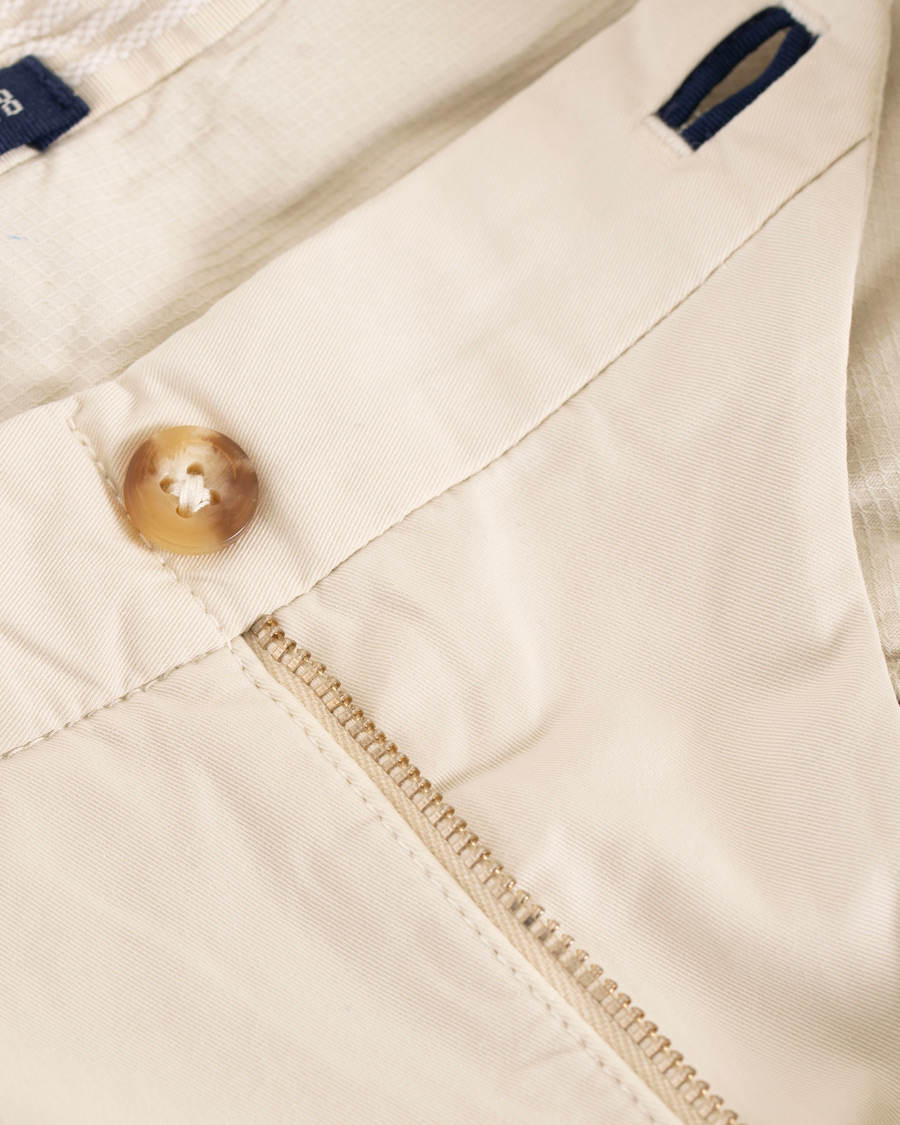 Herren | Hosen | Incotex | Slim Fit Stretch Chinos Off White