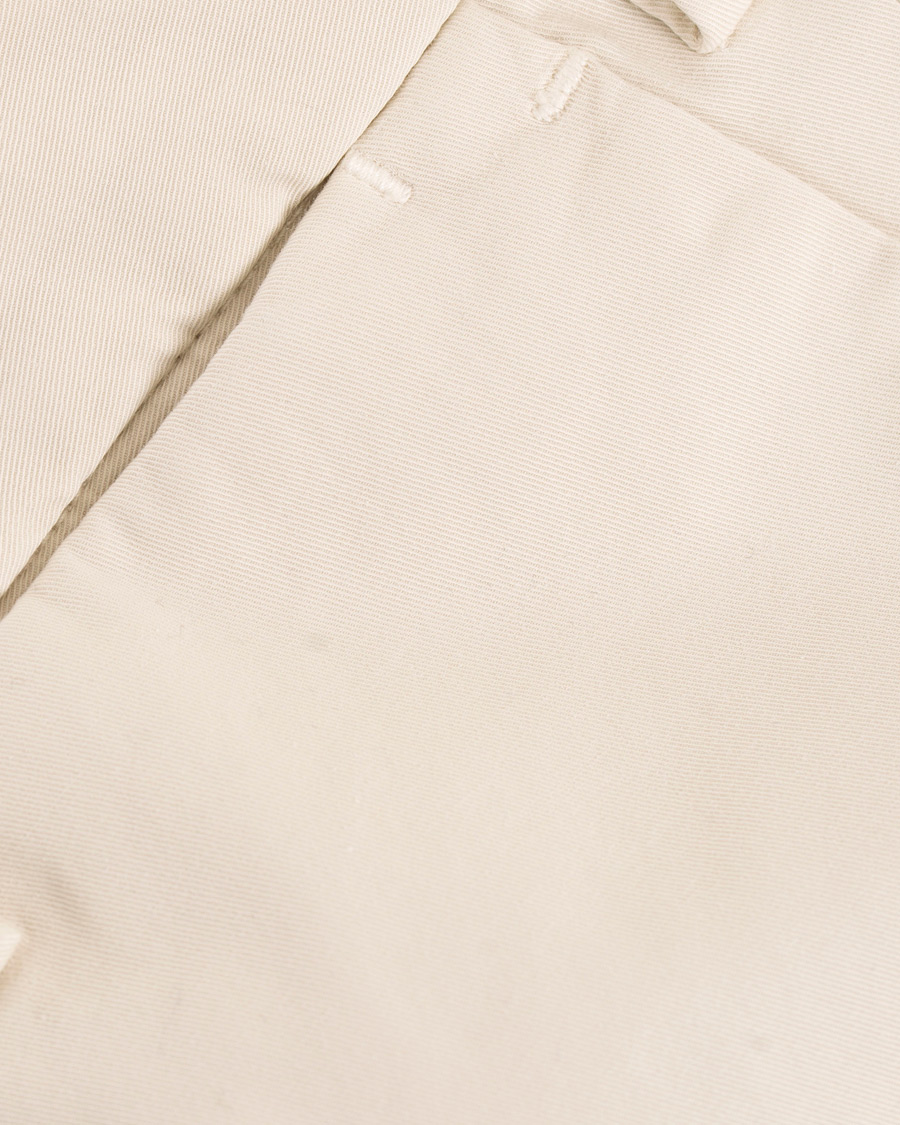 Herren | Hosen | Incotex | Slim Fit Stretch Chinos Off White