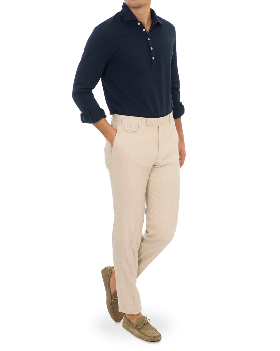 Herren | Tod's Laccetto Gommino Carshoe Olive Suede | Tod's | Laccetto Gommino Carshoe Olive Suede