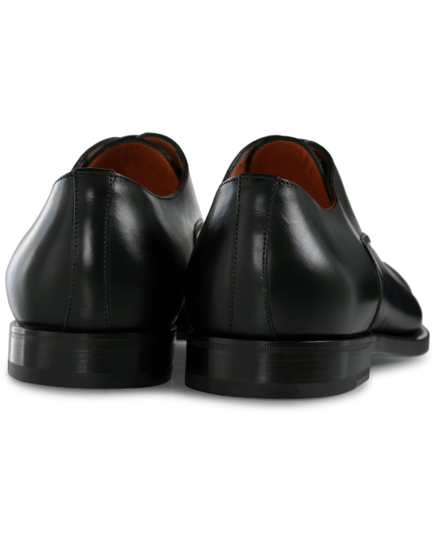 Herren | Santoni Wilson Oxford Black Calf | Santoni | Wilson Oxford Black Calf