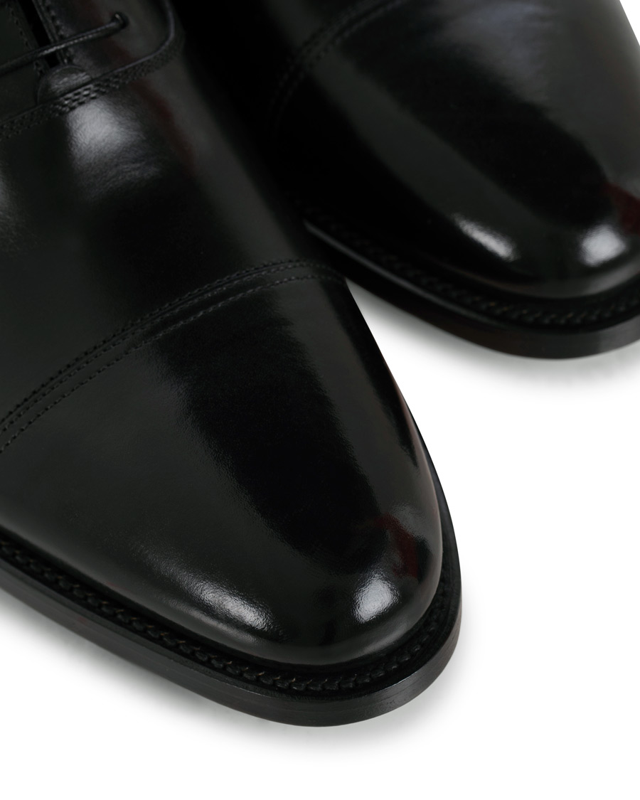 Herren | Santoni Wilson Oxford Black Calf | Santoni | Wilson Oxford Black Calf