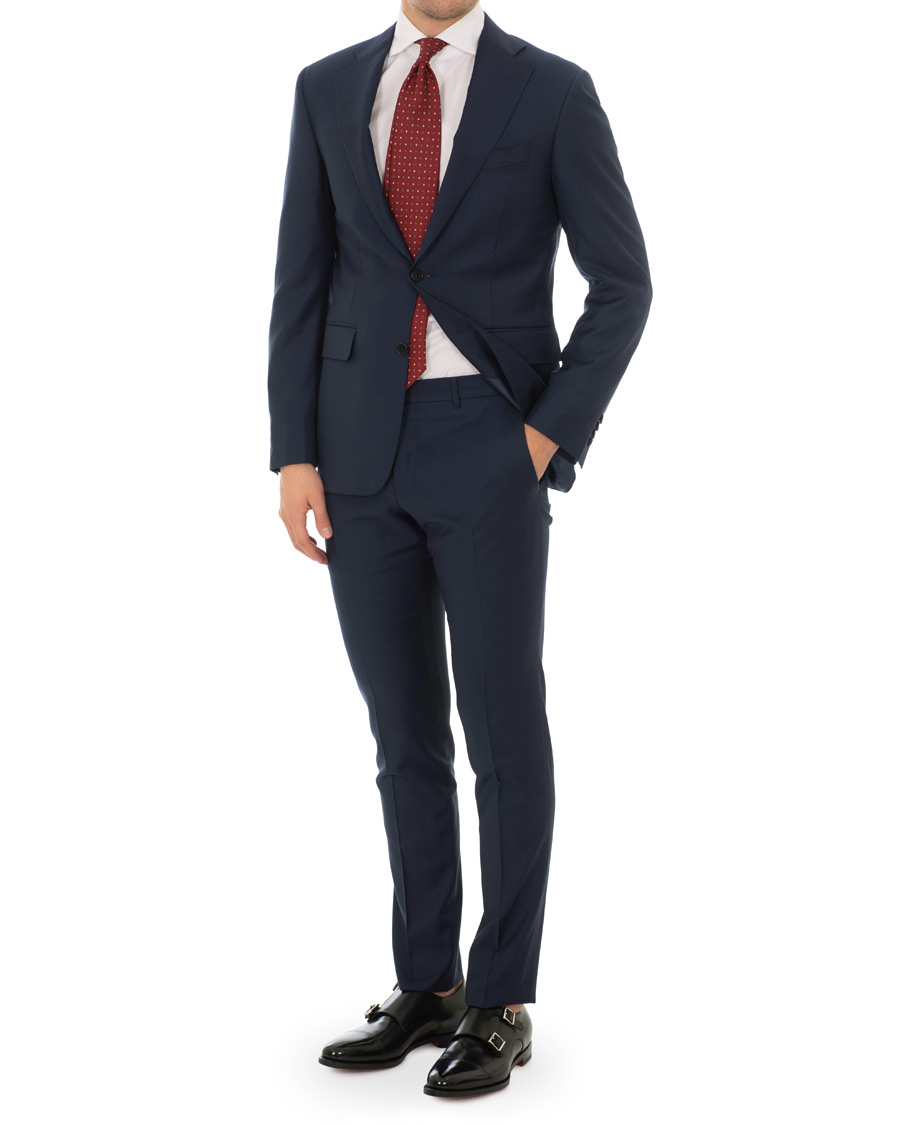 Herren | Santoni Wilson Double Monk Black Calf | Santoni | Wilson Double Monk Black Calf