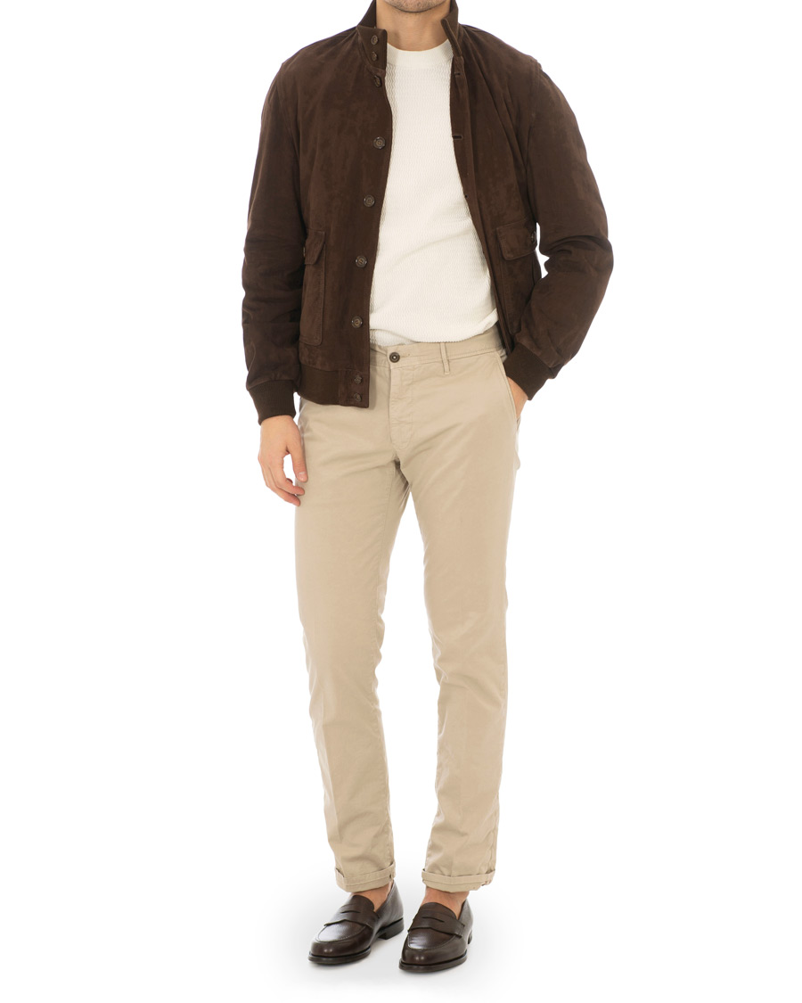 Herren | Jacken | Valstar | Valstarino Suede Jacket Dark Brown