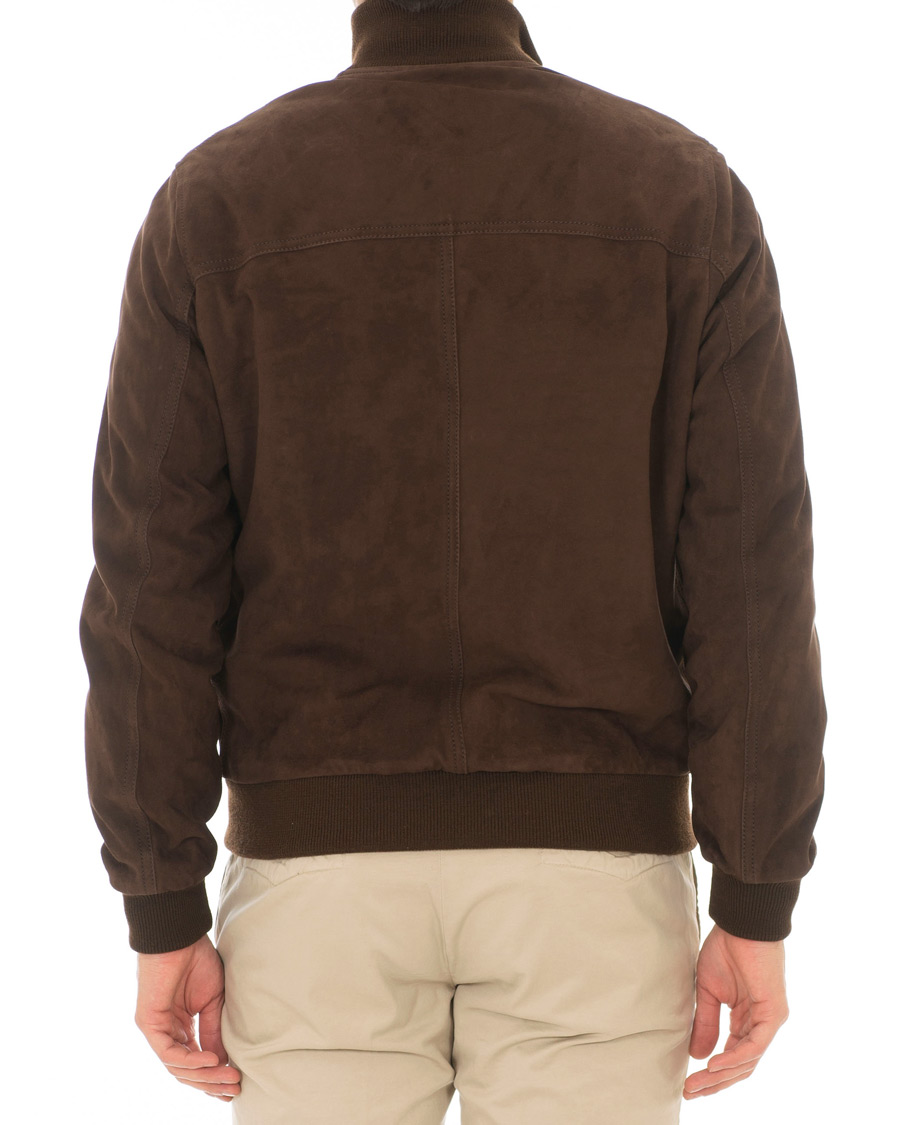 Herren | Jacken | Valstar | Valstarino Suede Jacket Dark Brown