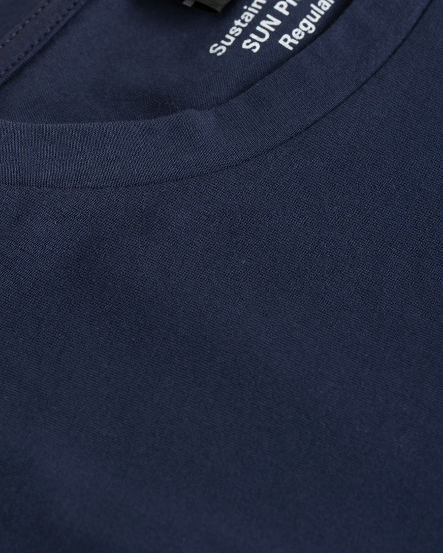 Herren | T-Shirts | BOSS BLACK | BOSS Sun Protection Tee Navy
