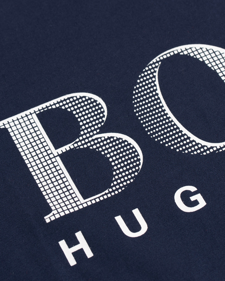 Herren | T-Shirts | BOSS BLACK | BOSS Sun Protection Tee Navy