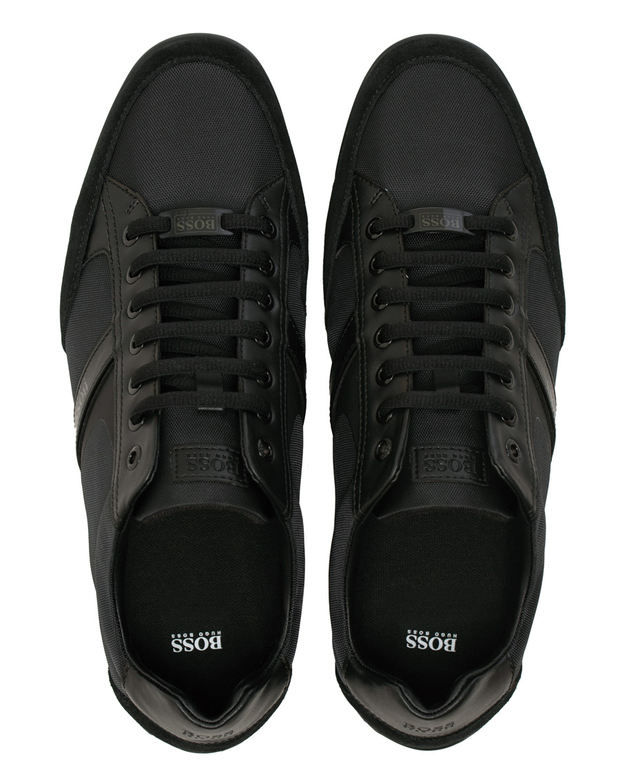 Herren | BOSS Athleisure Saturn Low Sneaker Black | BOSS GREEN | BOSS Athleisure Saturn Low Sneaker Black