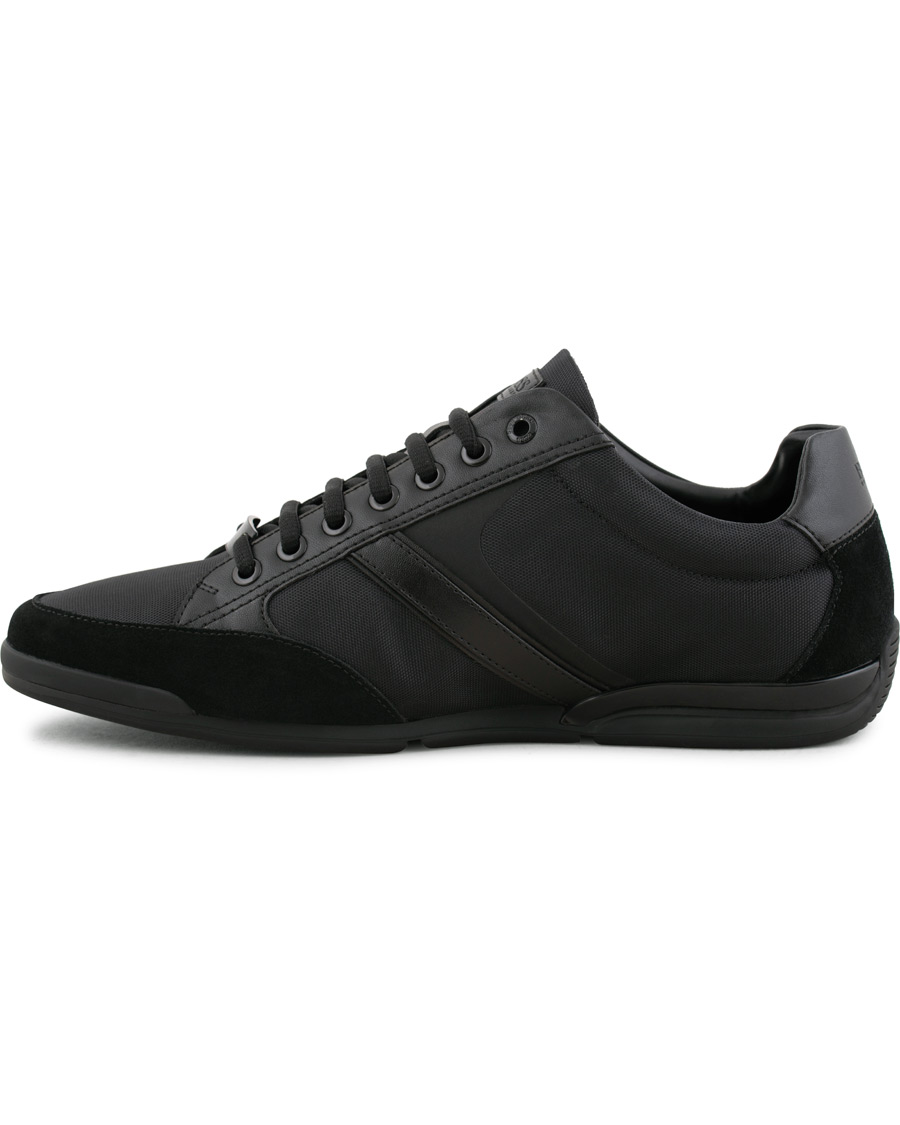 Herren | BOSS Athleisure Saturn Low Sneaker Black | BOSS GREEN | BOSS Athleisure Saturn Low Sneaker Black