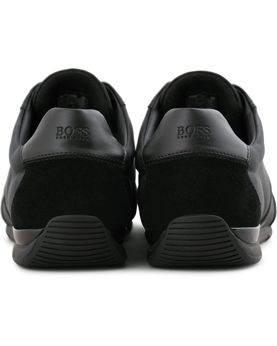 Herren | BOSS Athleisure Saturn Low Sneaker Black | BOSS GREEN | BOSS Athleisure Saturn Low Sneaker Black