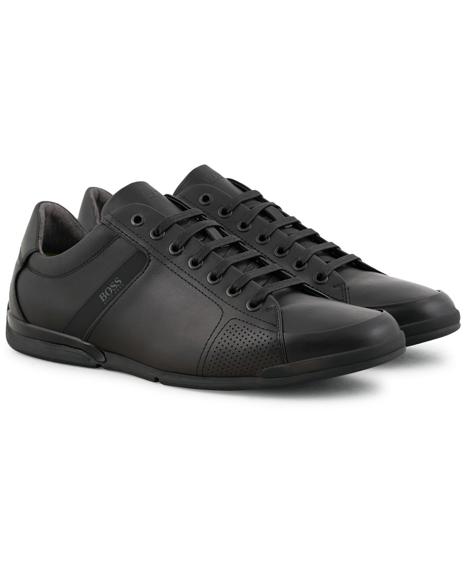 Herren | BOSS Athleisure Saturn Low Sneaker Black | BOSS GREEN | BOSS Athleisure Saturn Low Sneaker Black