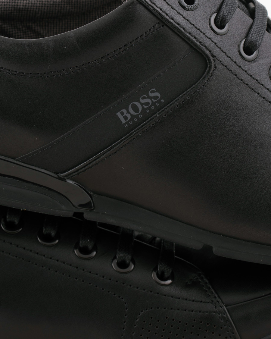 Herren | BOSS Athleisure Saturn Low Sneaker Black | BOSS GREEN | BOSS Athleisure Saturn Low Sneaker Black