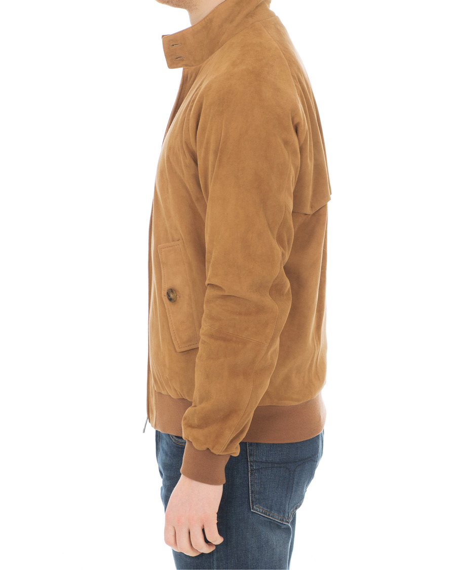Herren | Jacken | Baracuta | G9 Suede Jacket Tobacco