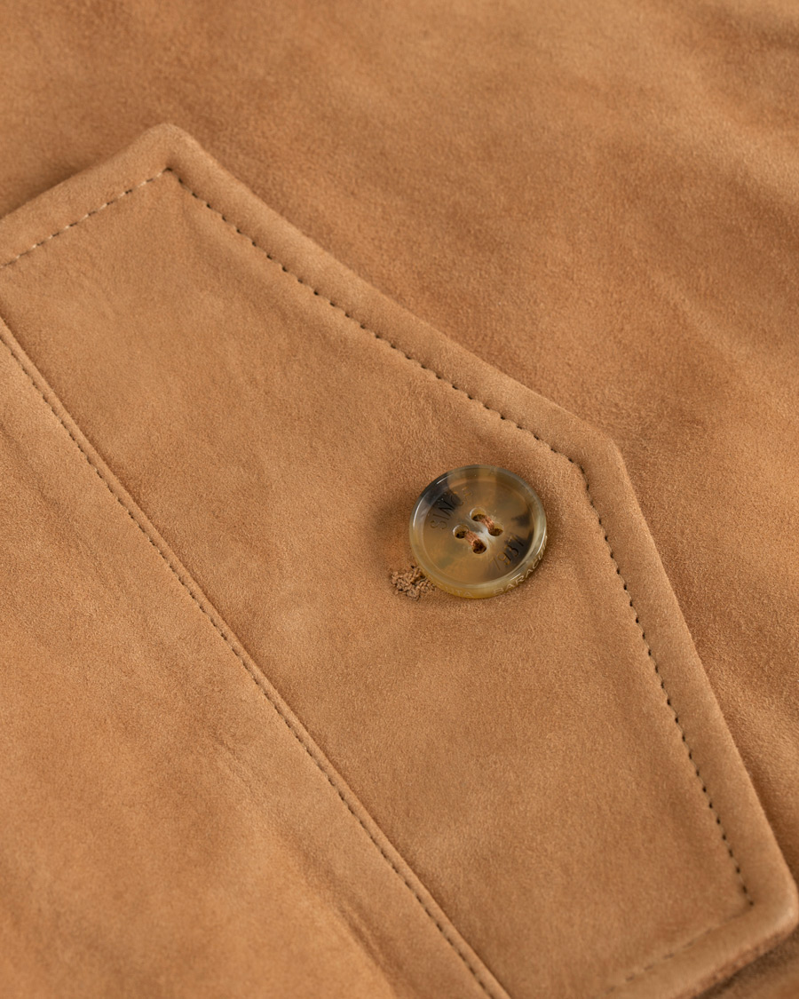 Herren | Jacken | Baracuta | G9 Suede Jacket Tobacco
