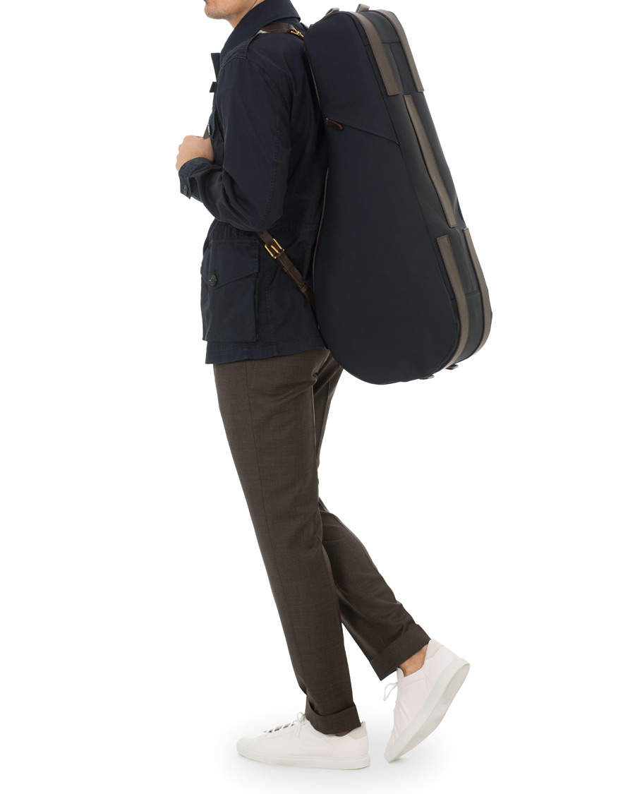 Herren | Taschen | Mismo | M/S Tennis Bag Navy/Dark Brown