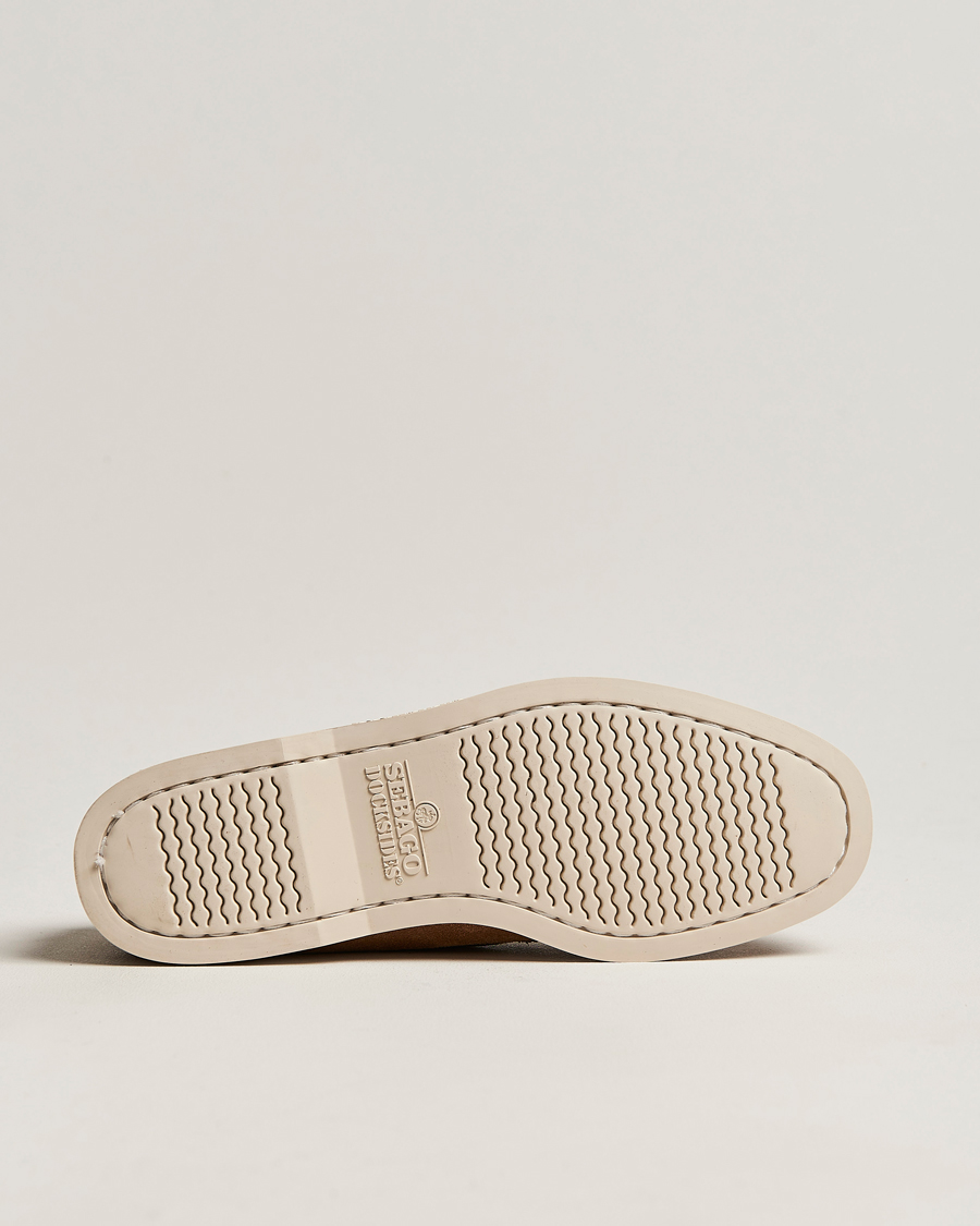 Herren | Segelschuhe | Sebago | Docksides Suede Boat Shoe Brown Cognac