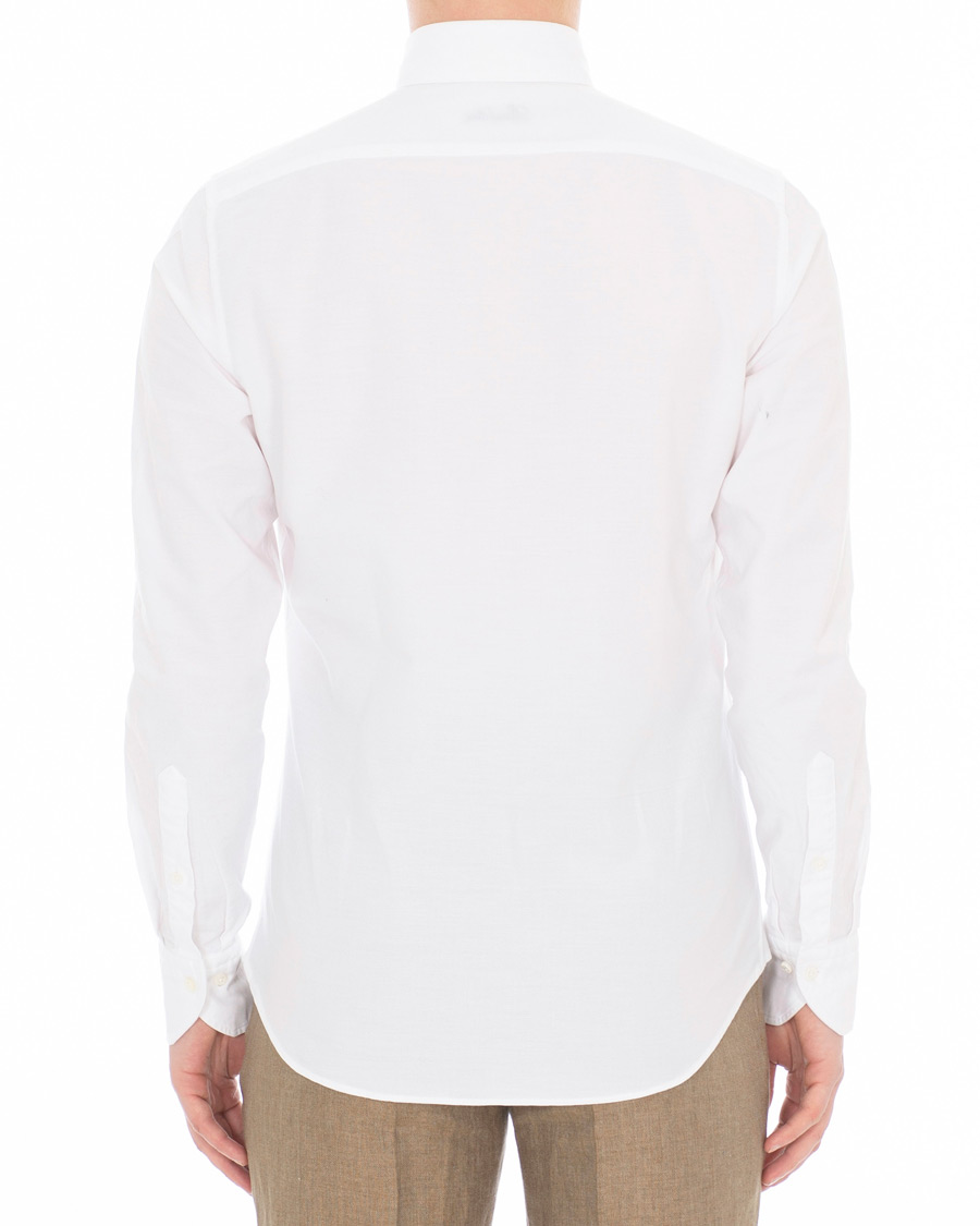Herren | Hemden | Stenströms | Slimline Oxford Shirt White