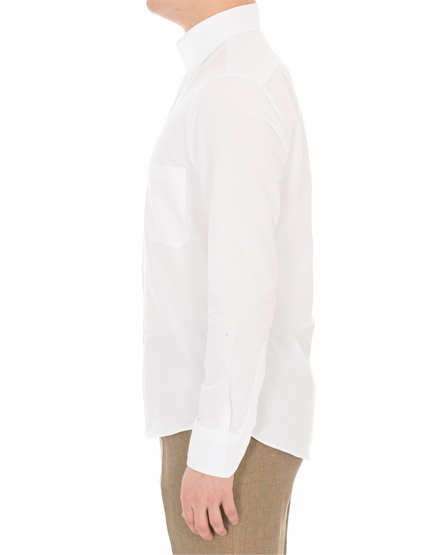 Herren | Hemden | Stenströms | Slimline Oxford Shirt White