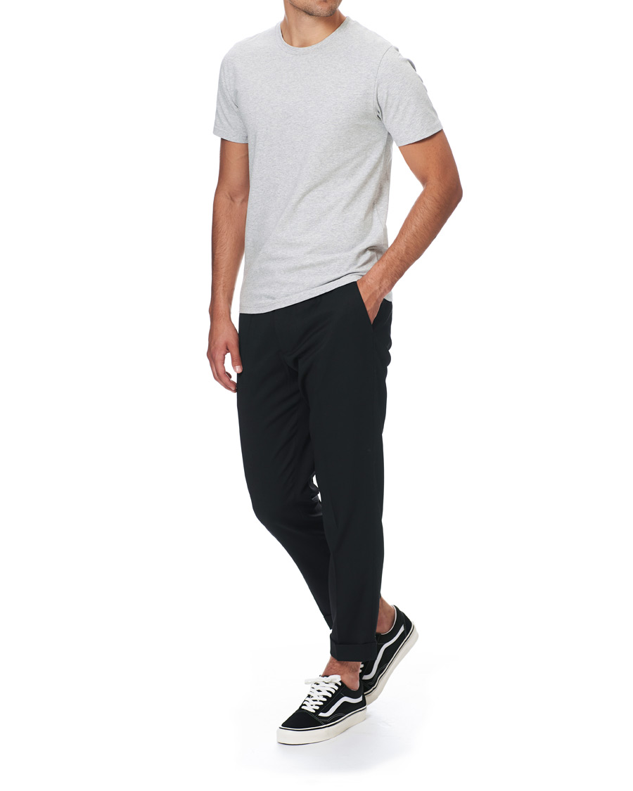 Herren | T-Shirts | Filippa K | Soft Lycra Tee Light Grey Melange