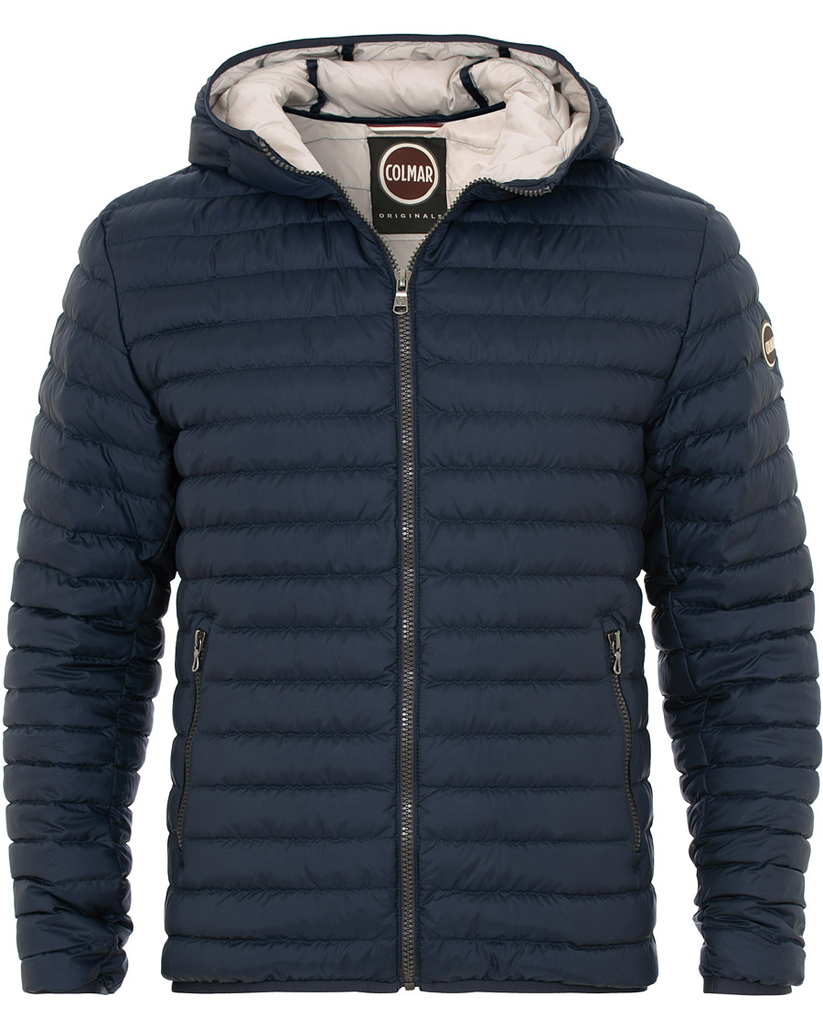 Herren | Jacken | Colmar | Lightweight Down Hooded Jacket Navy