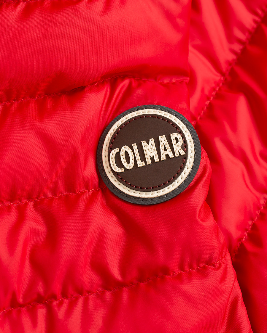Herren | Jacken | Colmar | Lightweight Down Hooded Jacket Hermes Red