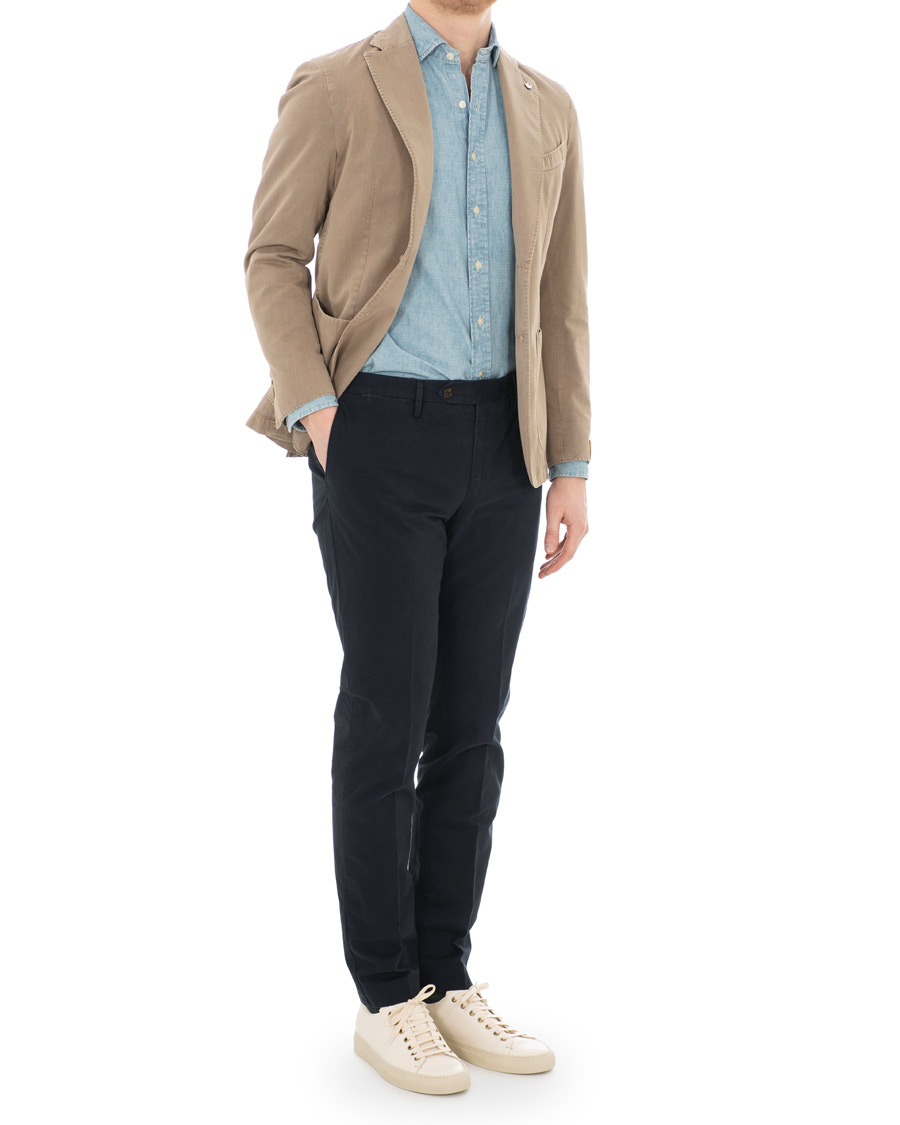 Herren | Hosen | Hackett | Kensington Slim Fit Chino Navy