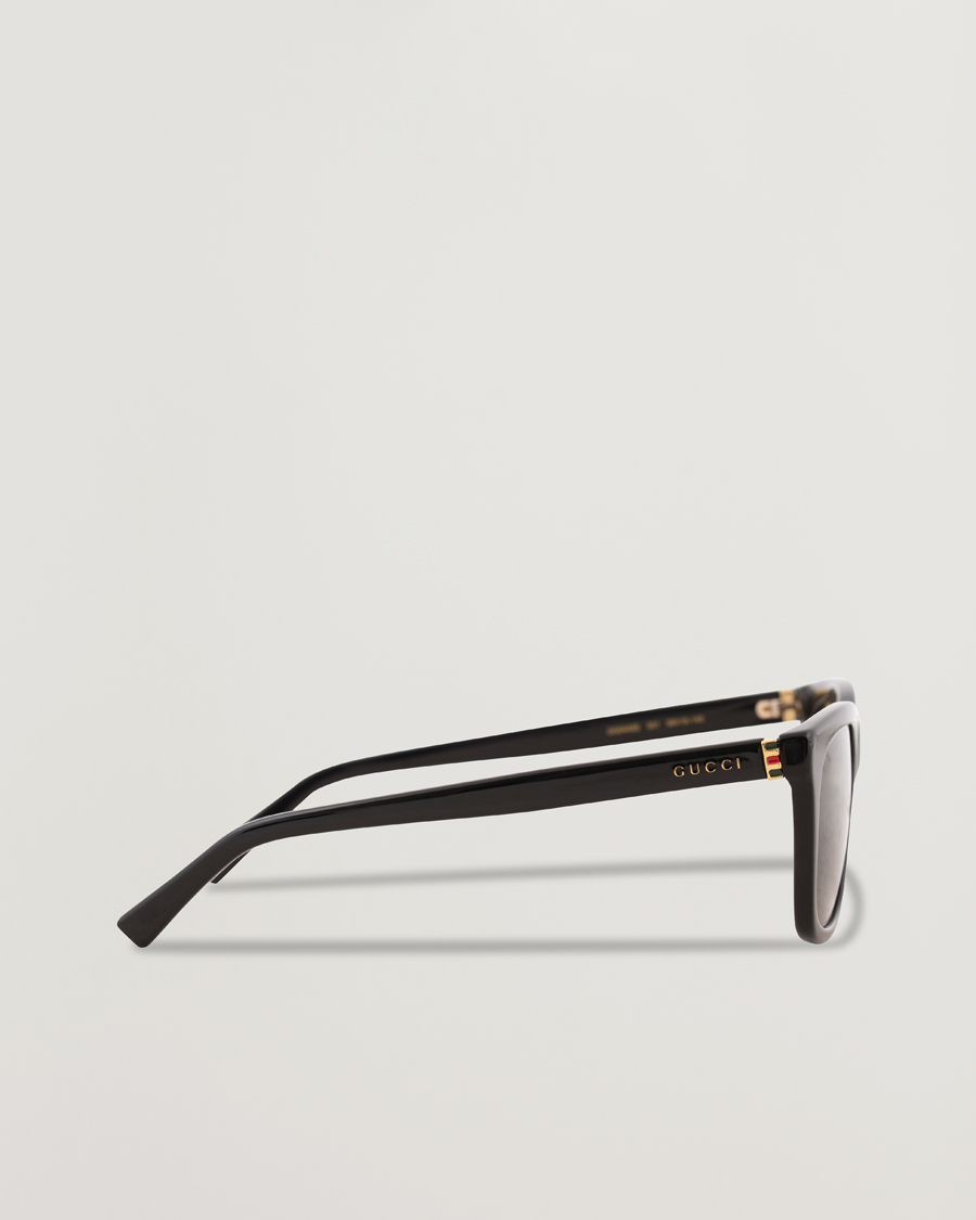Herren | Gucci GG0449S Sunglasses Black/Gold/Brown | Gucci | GG0449S Sunglasses Black/Gold/Brown