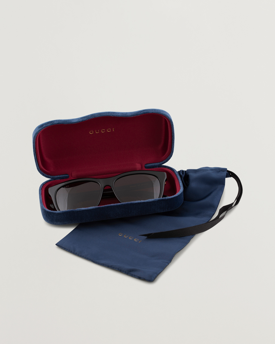 Herren | Gucci GG0449S Sunglasses Black/Gold/Brown | Gucci | GG0449S Sunglasses Black/Gold/Brown