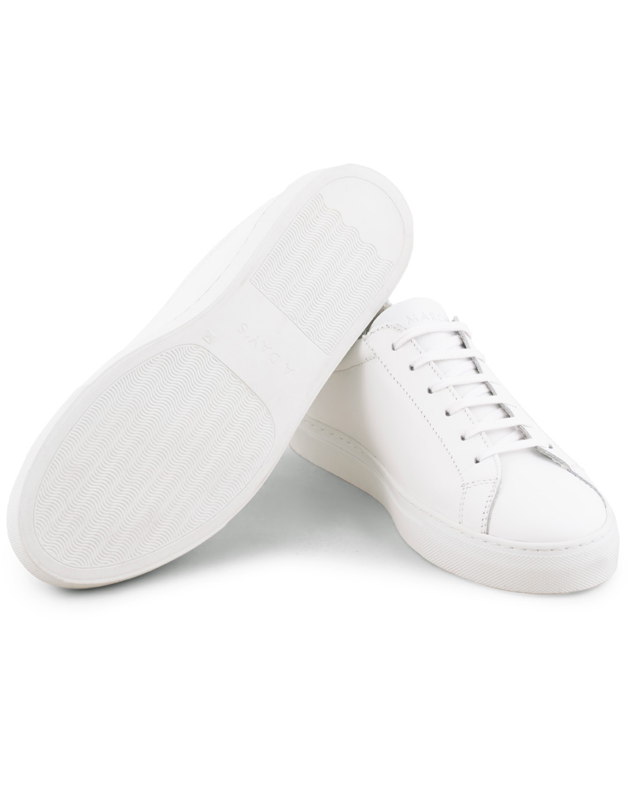 Herren | A Day's March Marching Sneaker White Calf | A Day's March | Marching Sneaker White Calf