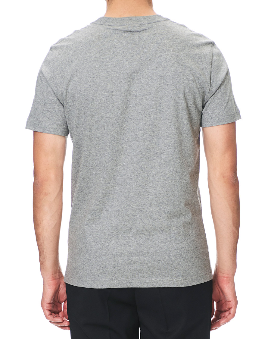 Herren | T-Shirts | Calvin Klein | Front Logo Tee Mid Grey Heather