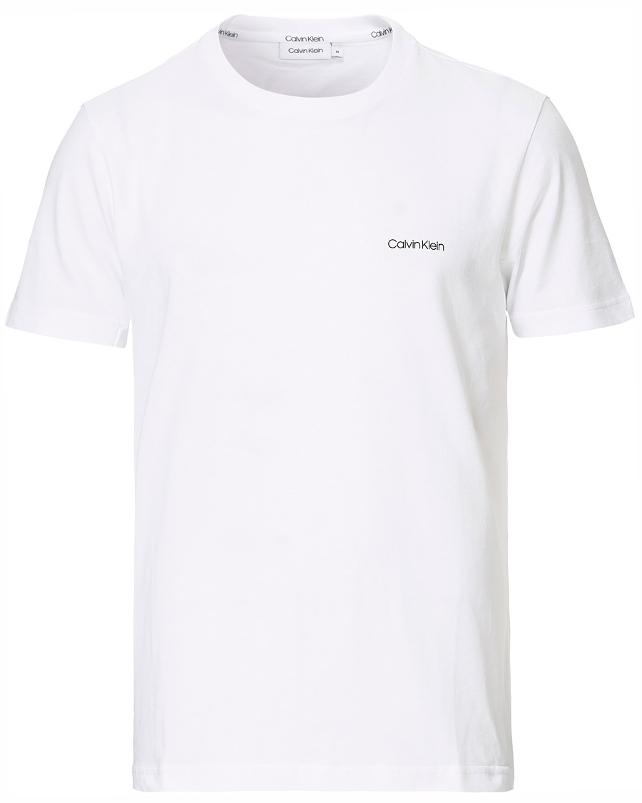 Herren | T-Shirts | Calvin Klein | Chest Logo Tee White