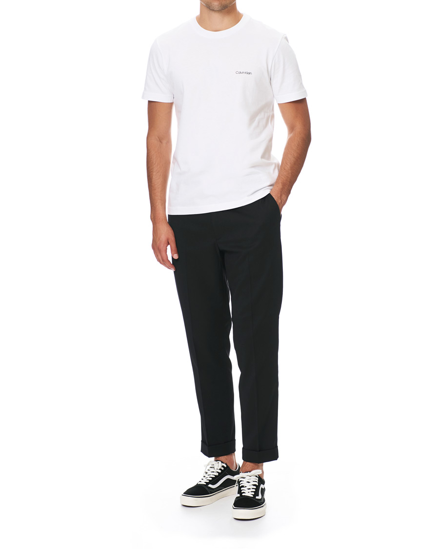 Herren | T-Shirts | Calvin Klein | Chest Logo Tee White