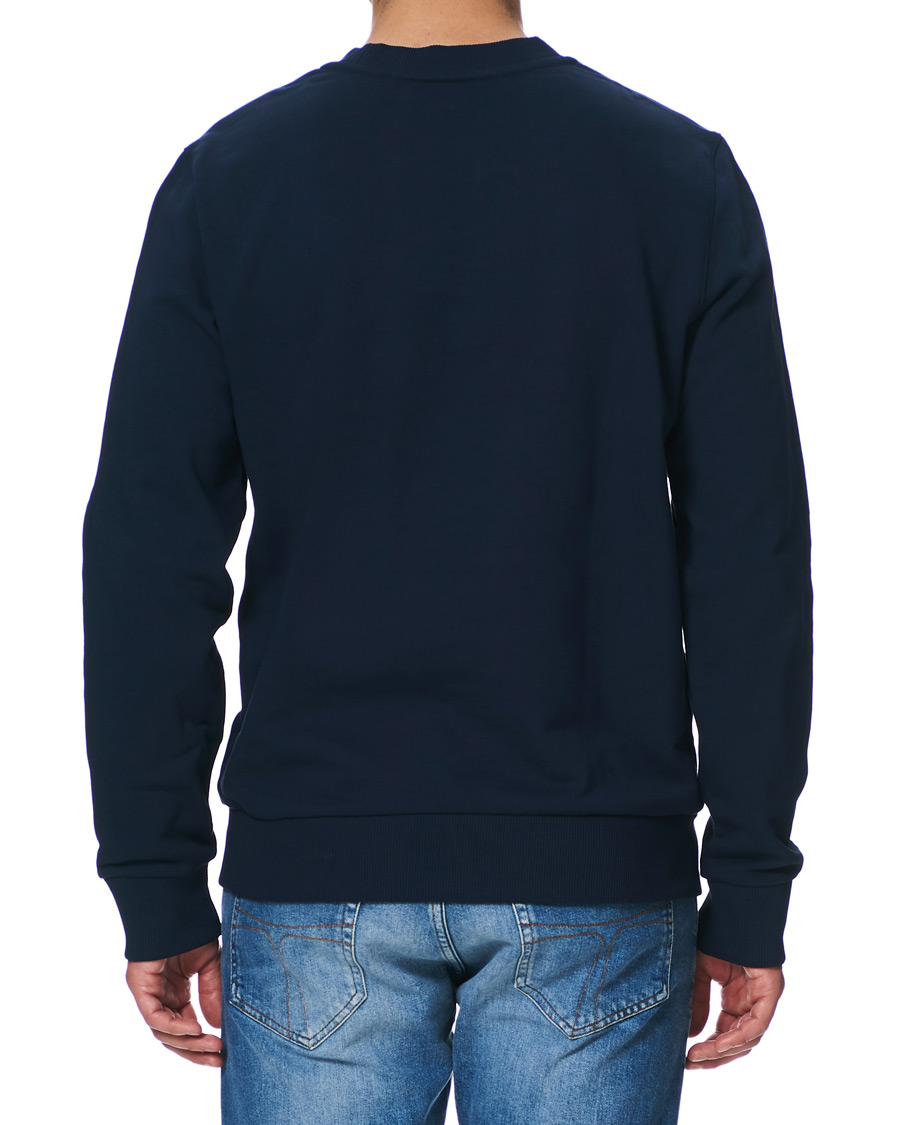 Herren | Pullover | Calvin Klein | Front Logo Sweatshirt Navy