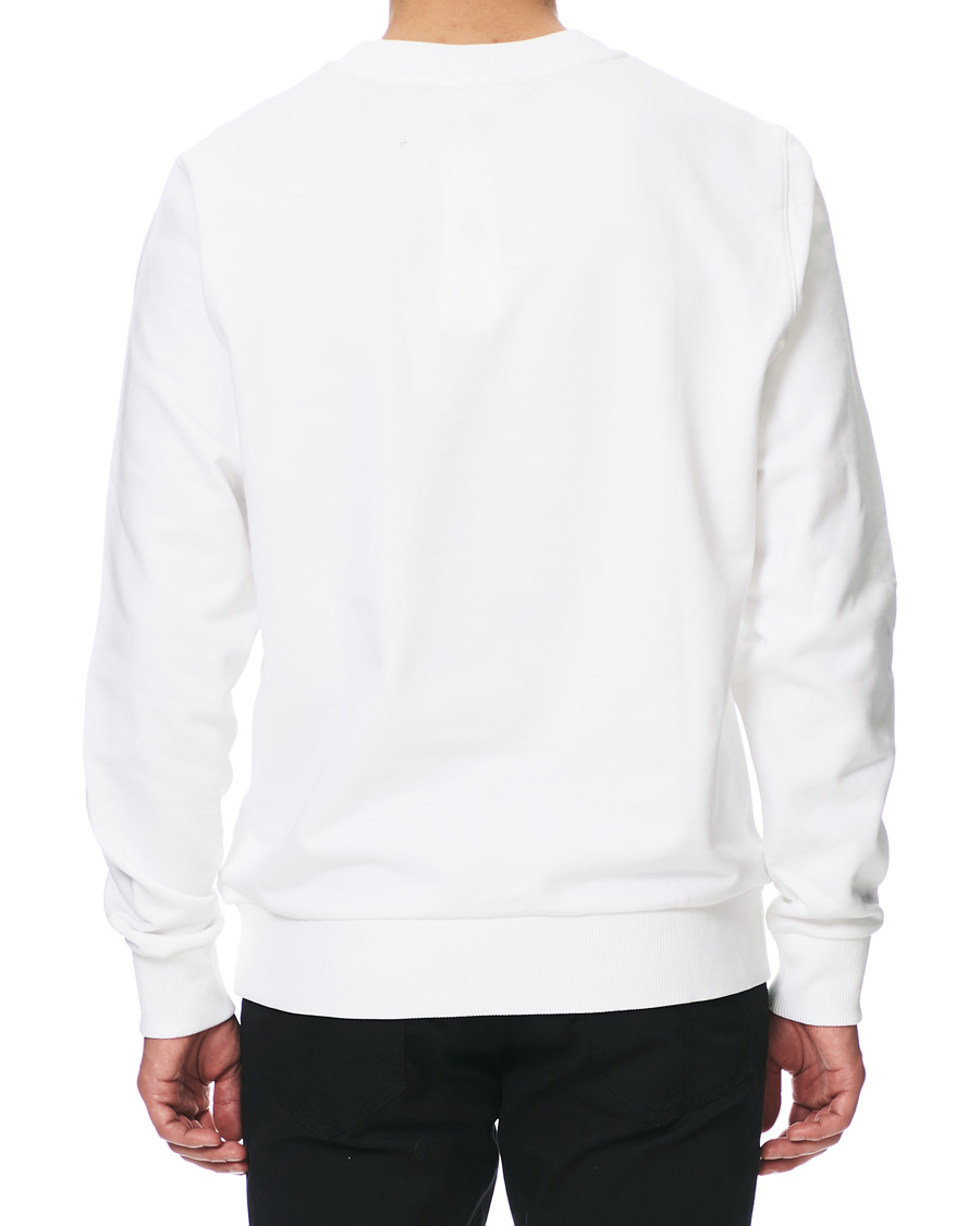 Herren | Pullover | Calvin Klein | Front Logo Sweatshirt White
