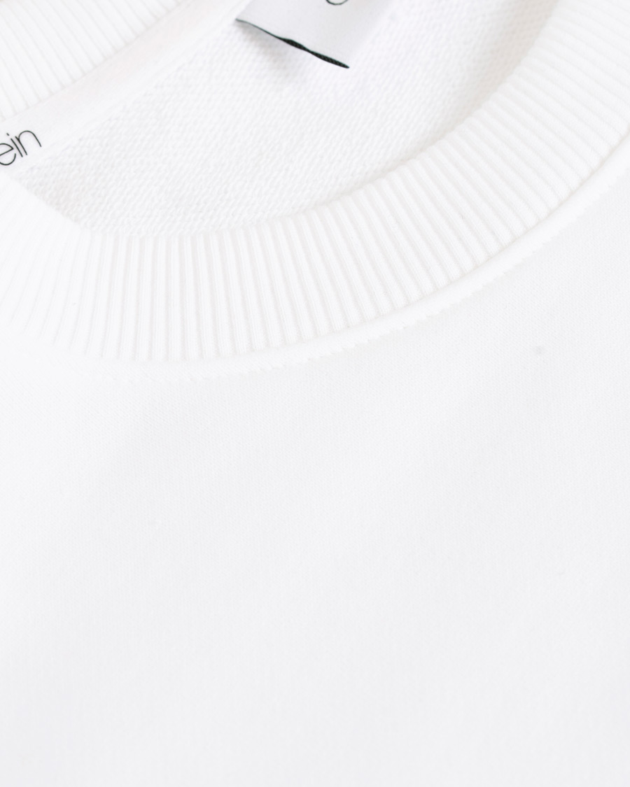 Herren | Pullover | Calvin Klein | Front Logo Sweatshirt White