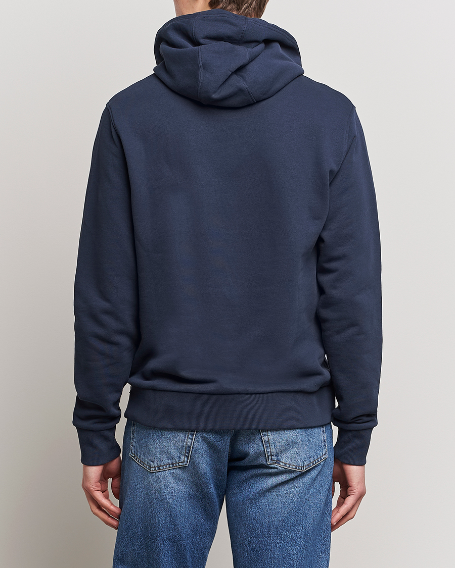 Herren | Pullover | Calvin Klein | Front Logo Hoodie Navy
