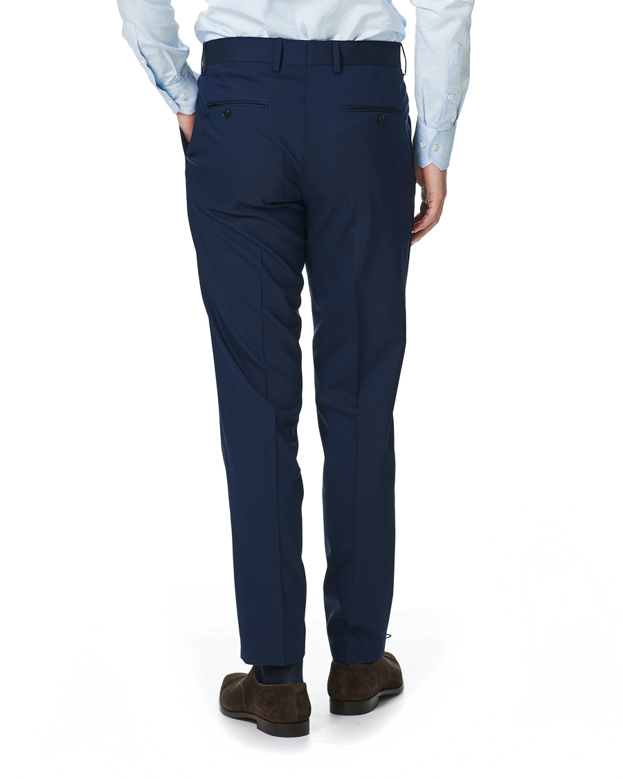 Herren | Hosen | Tiger of Sweden | Gordon Wool Stretch Trousers Blue
