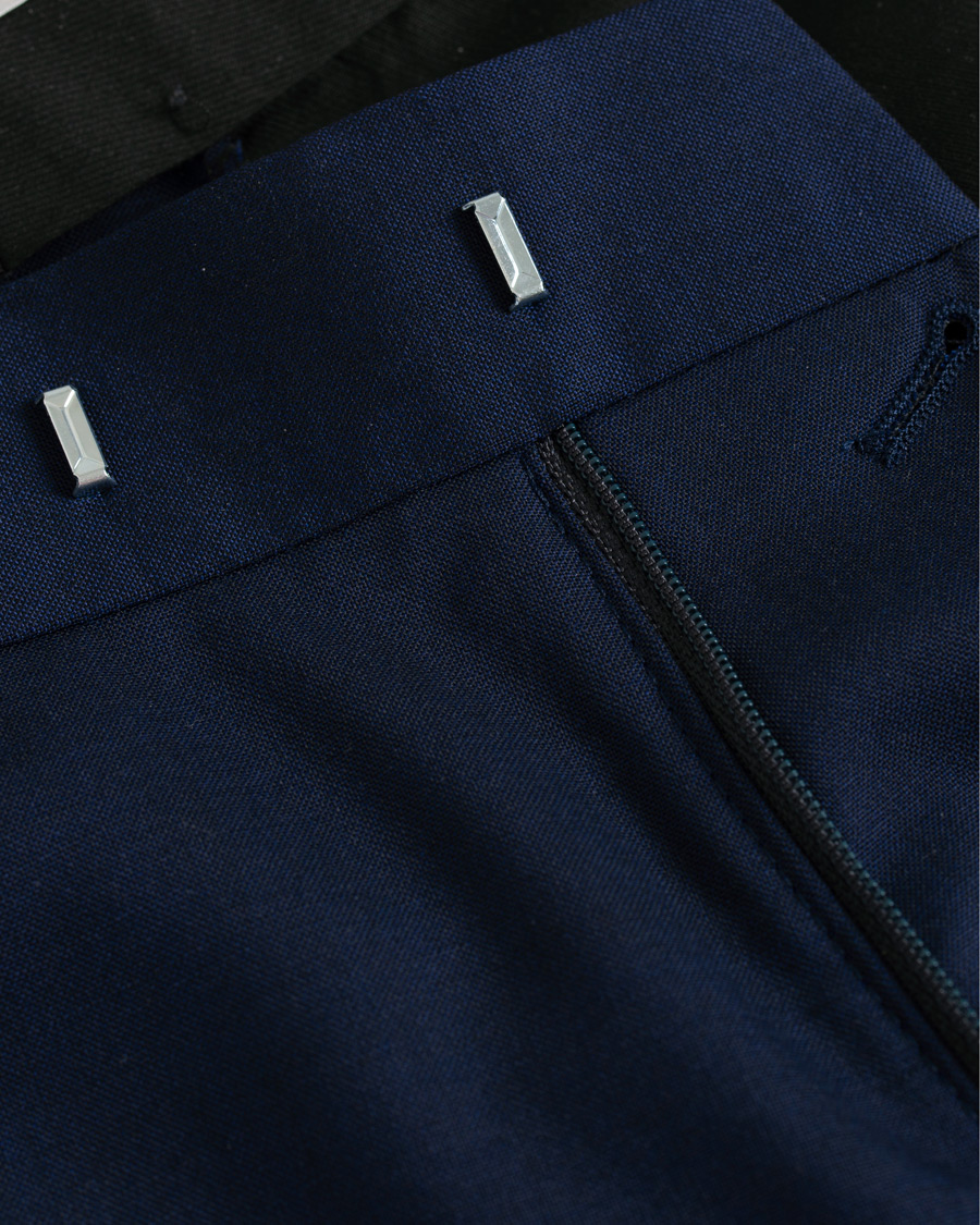 Herren | Hosen | Tiger of Sweden | Gordon Wool Stretch Trousers Blue