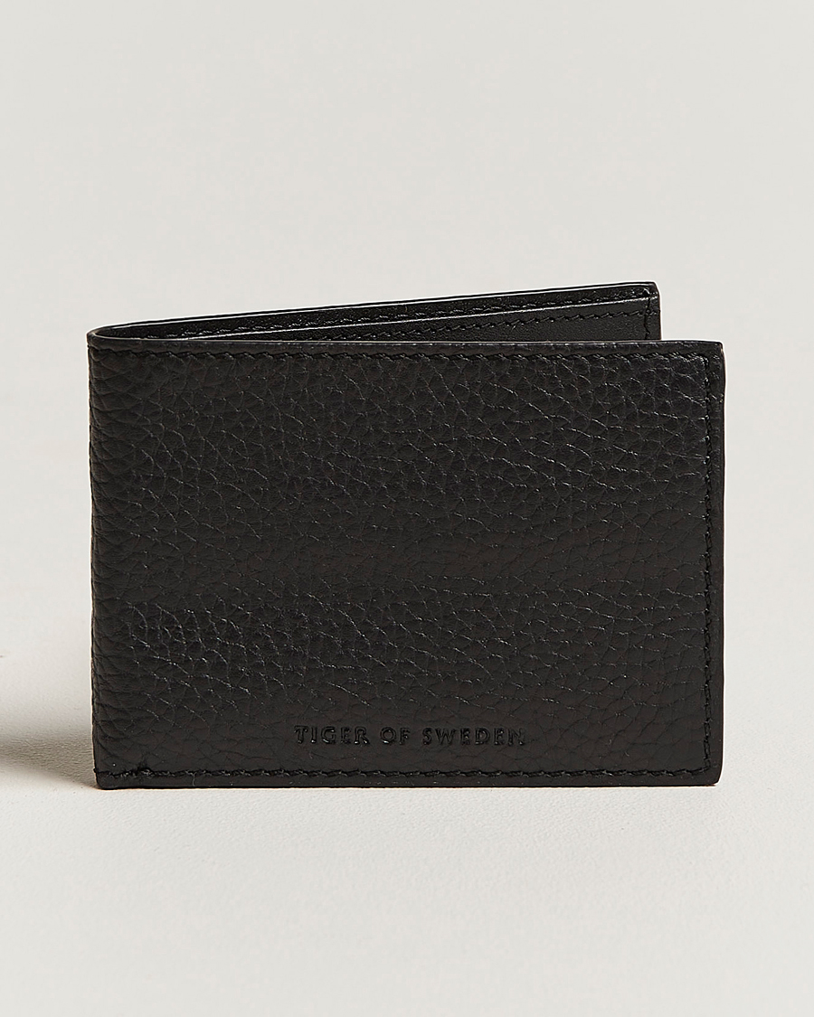 Herren | Geldbörsen | Tiger of Sweden | Wrene Grained Leather Wallet Black