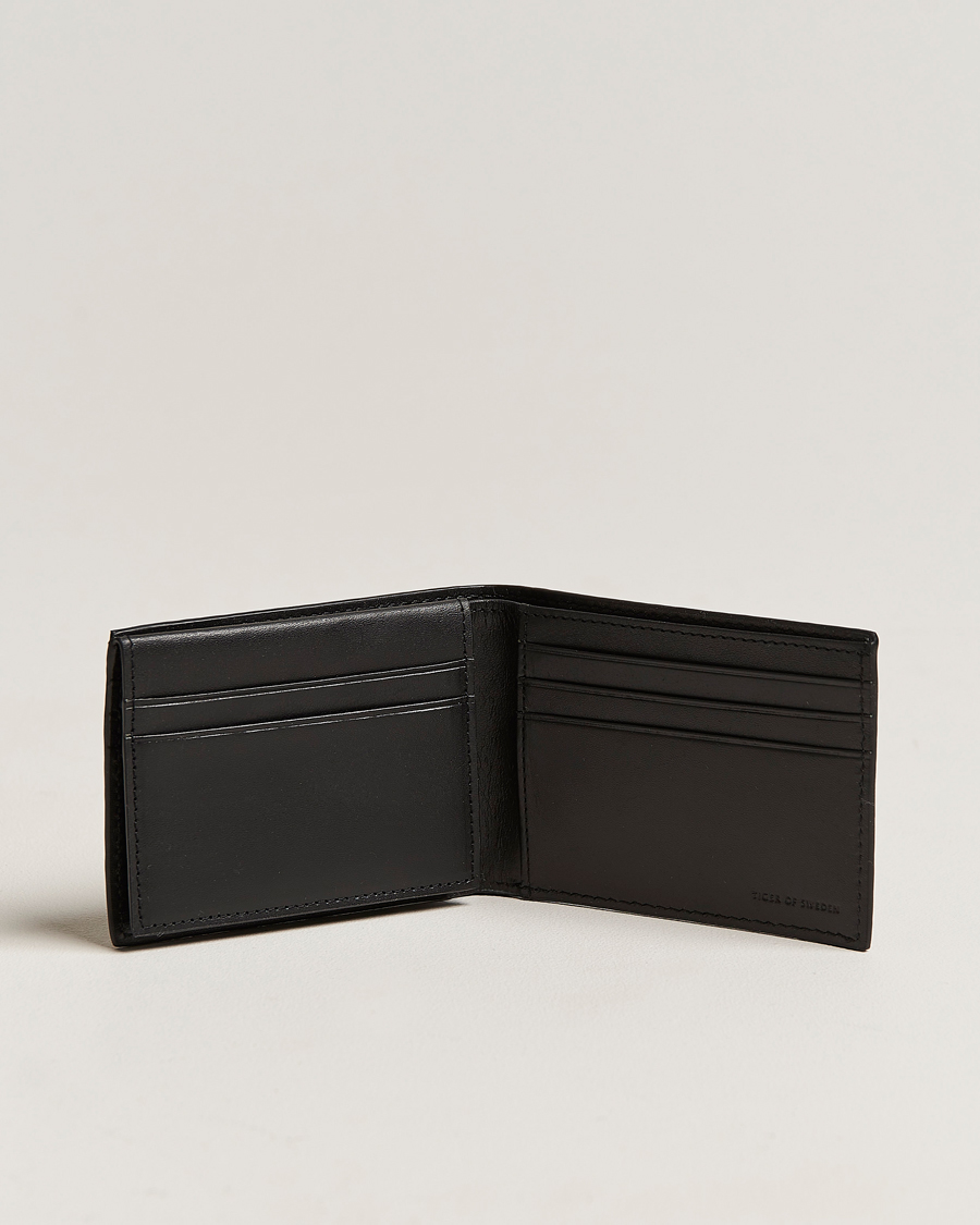 Herren | Geldbörsen | Tiger of Sweden | Wrene Grained Leather Wallet Black