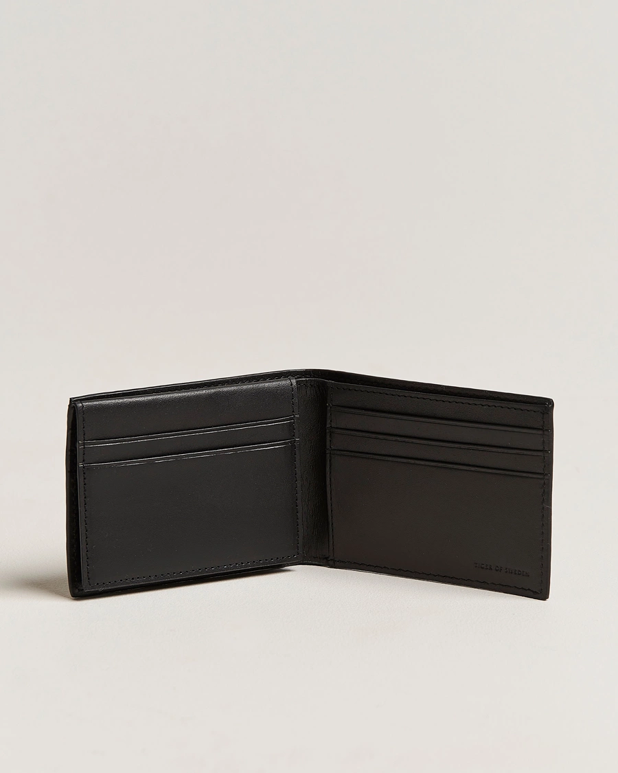 Herren | Geldbörsen | Tiger of Sweden | Wrene Grained Leather Wallet Black