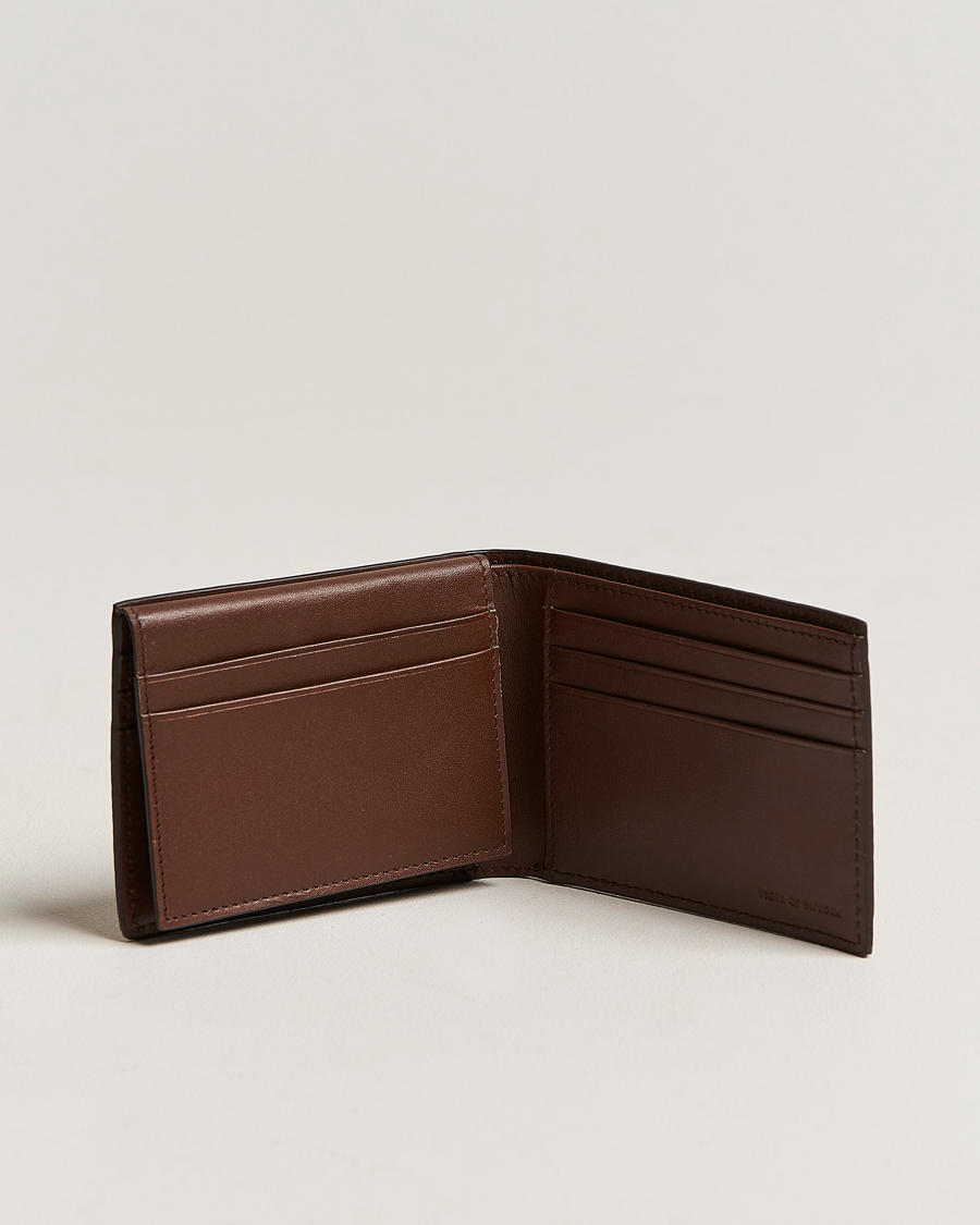 Herr | Plånböcker | Tiger of Sweden | Wrene Grained Leather Wallet Brown