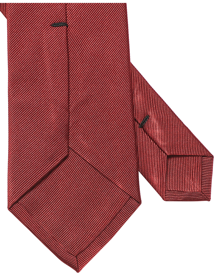 Herren | Amanda Christensen Plain Classic Tie 8 cm Wine Red | Amanda Christensen | Plain Classic Tie 8 cm Wine Red