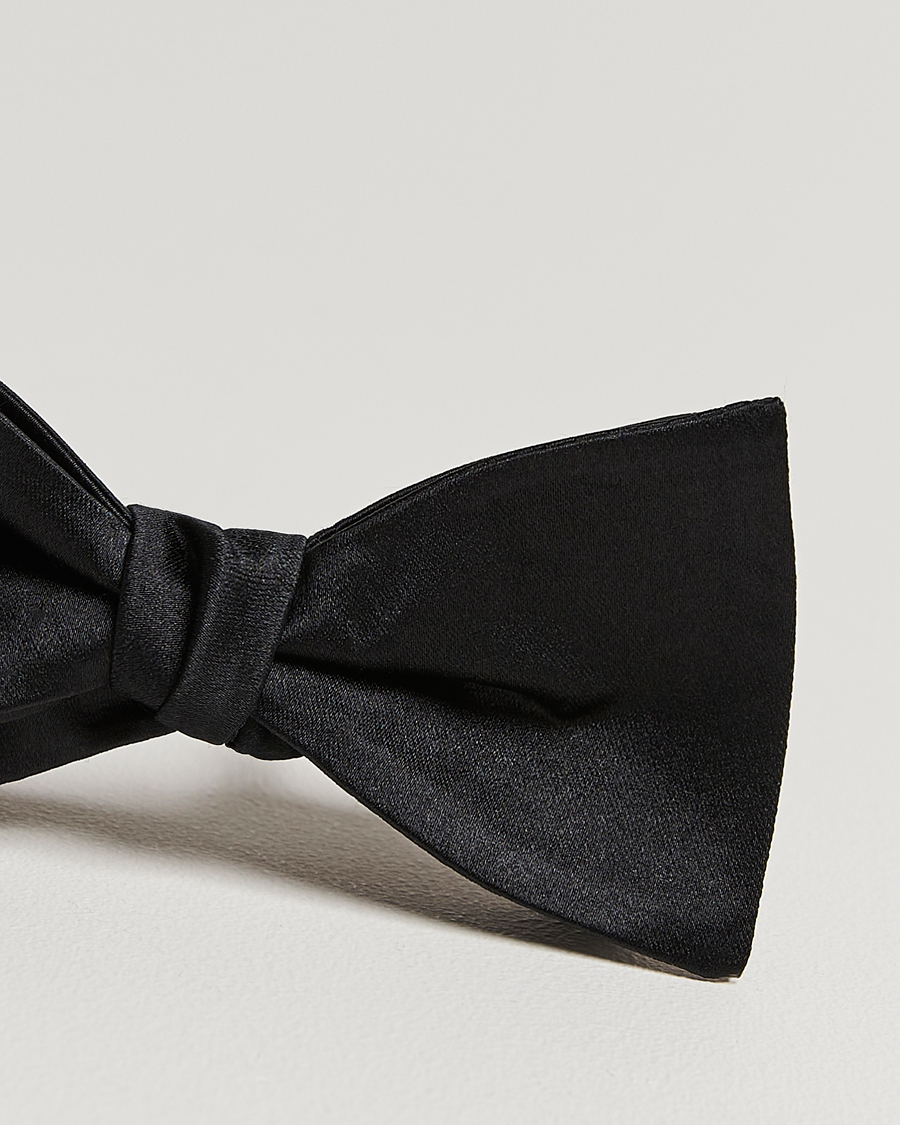 Herren | Fliegen | Amanda Christensen | Self Tie Silk Ceremony Black
