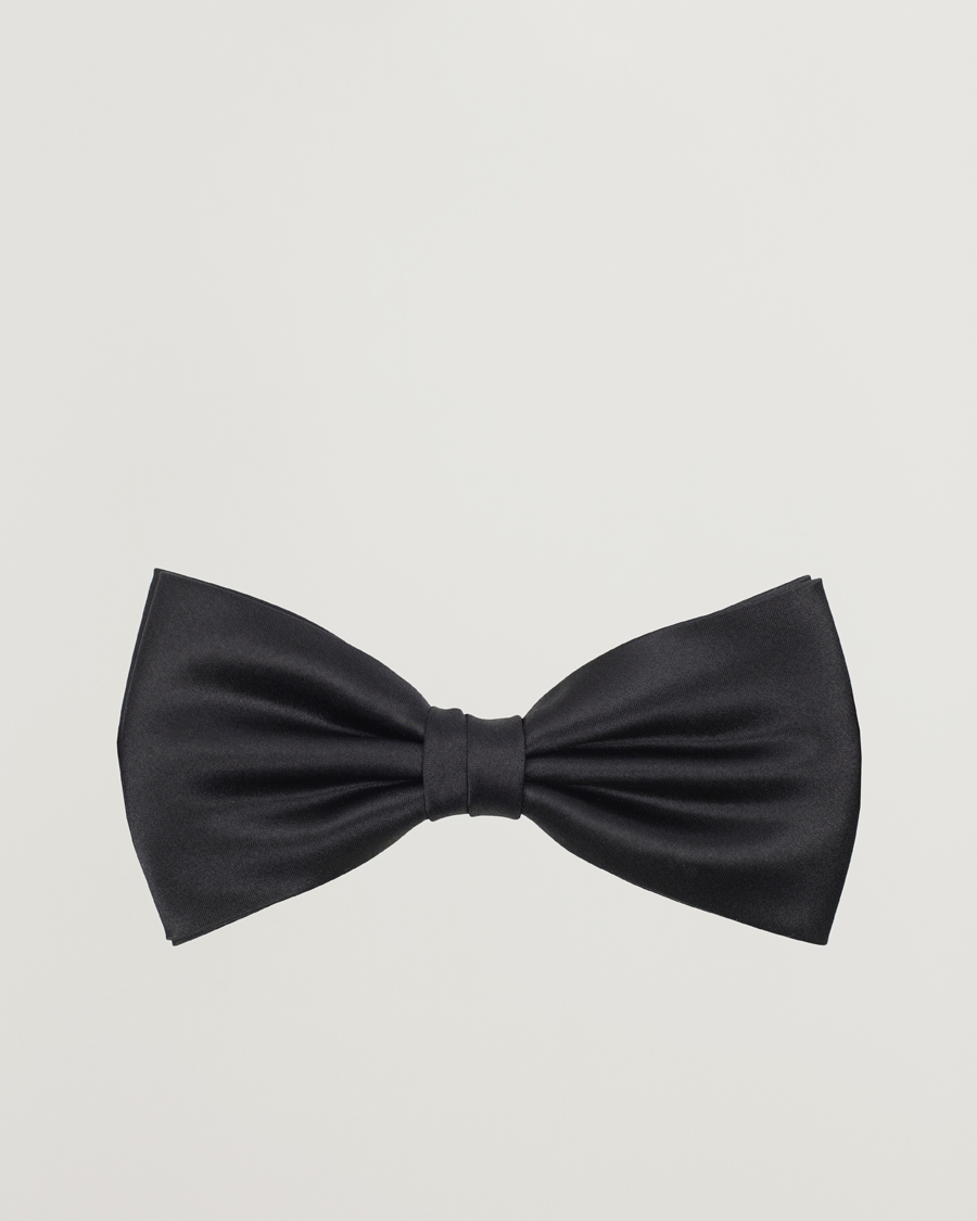 Herren | Fliegen | Amanda Christensen | Silk Cummerbund Set Black Black