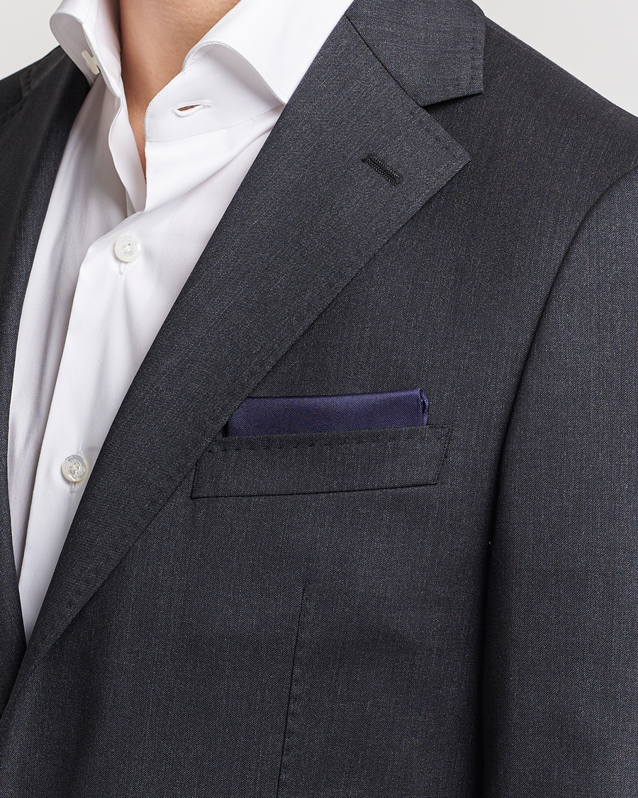 Herren |  | Amanda Christensen | Handkercheif Silk Navy