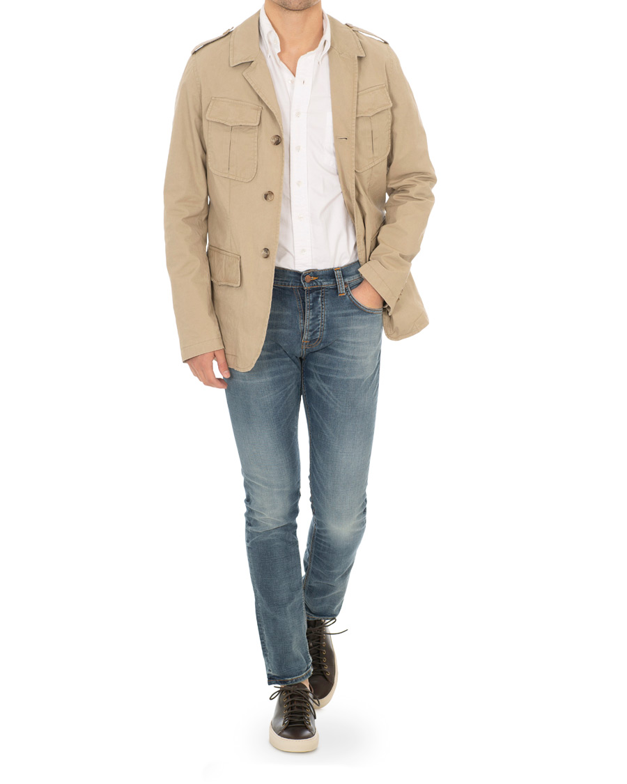 Herren | Jeans | Nudie Jeans | Grim Tim Organic Jeans Worn In Broken
