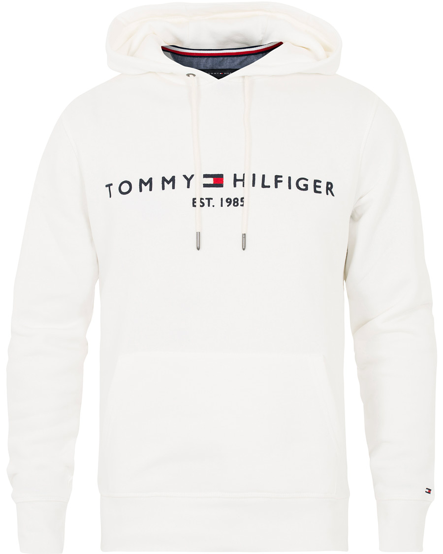 Herren | Pullover | Tommy Hilfiger | Logo Hoodie Snow White