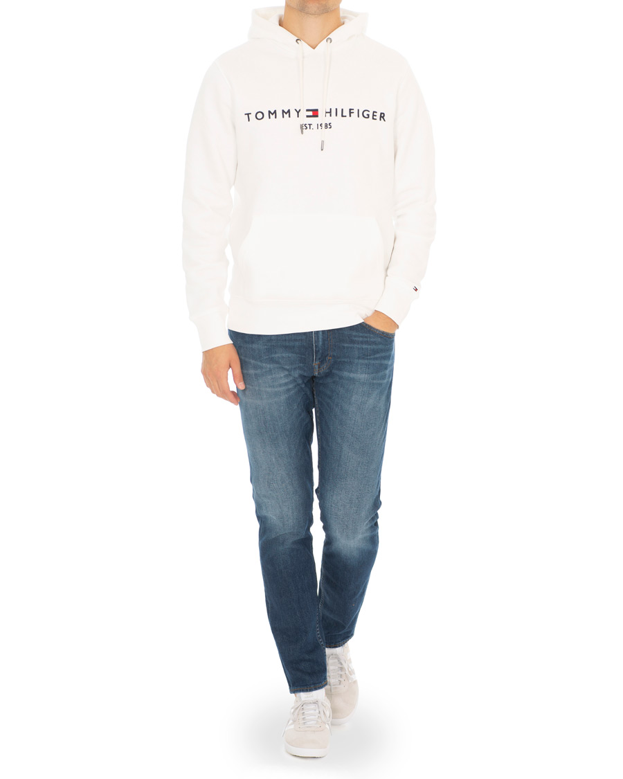 Herren | Pullover | Tommy Hilfiger | Logo Hoodie Snow White